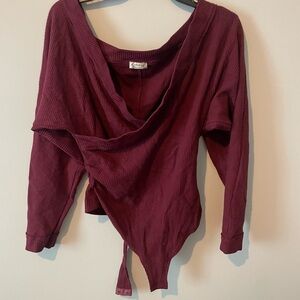 NWOT free people bodysuit